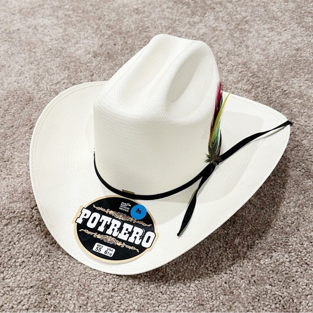 NEW Potrero Straw Cowboy Hat